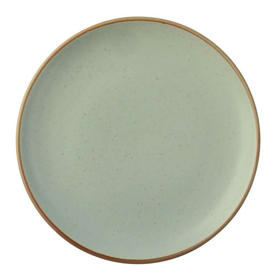 Dinnerware * | Simon Gault Metro Matte Grey Speckle Luncheon Plate 23Cm Sale Merchandise