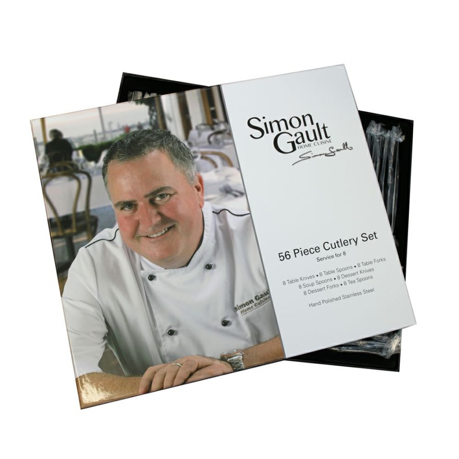 Dining And Entertaining * | Simon Gault Cutlery 56 Piece Set New Models