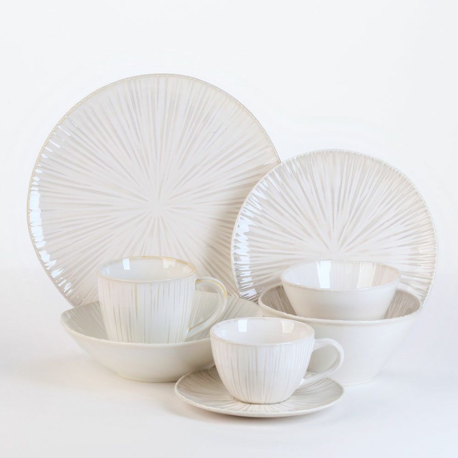 Dinnerware * | Simon Gault Aurora White Cup & Sacer 250Ml With Discount