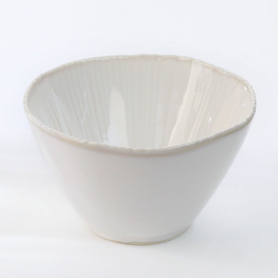 Dinnerware * | Simon Gault Aurora White Salad Bowl 12Cm Unique Style