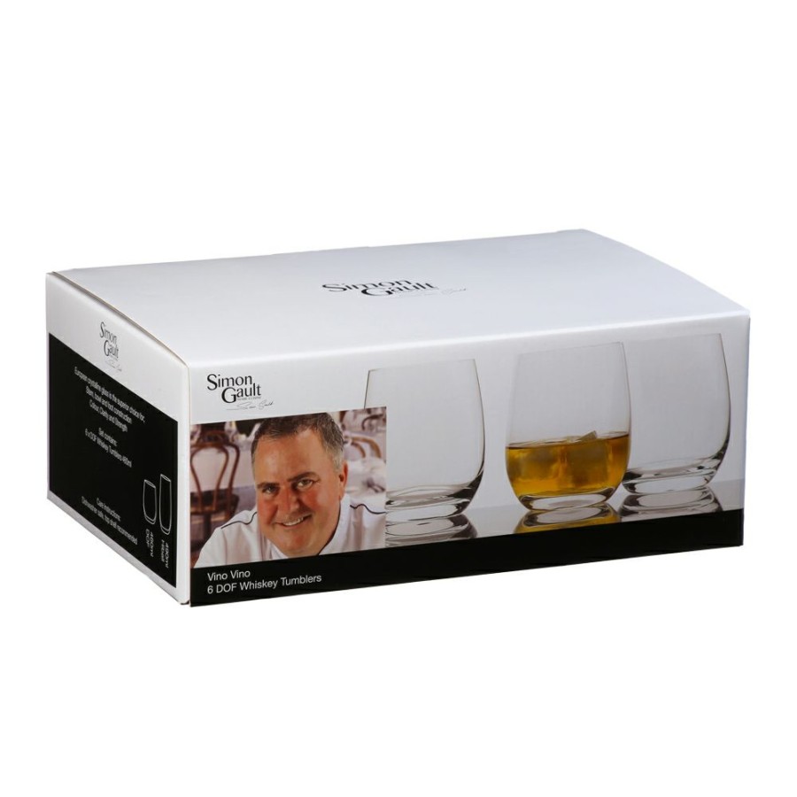 Dining And Entertaining * | Simon Gault Dof Whiskey Tumbler 460Ml Set Of 6 Exclusive Design