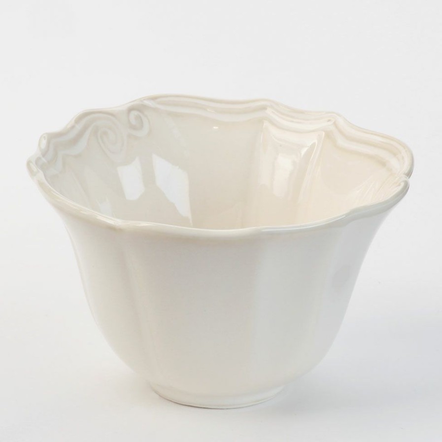 Bakeware * | Simon Gault Classics Embossed White Ramekin 11Cm Sale Merchandise