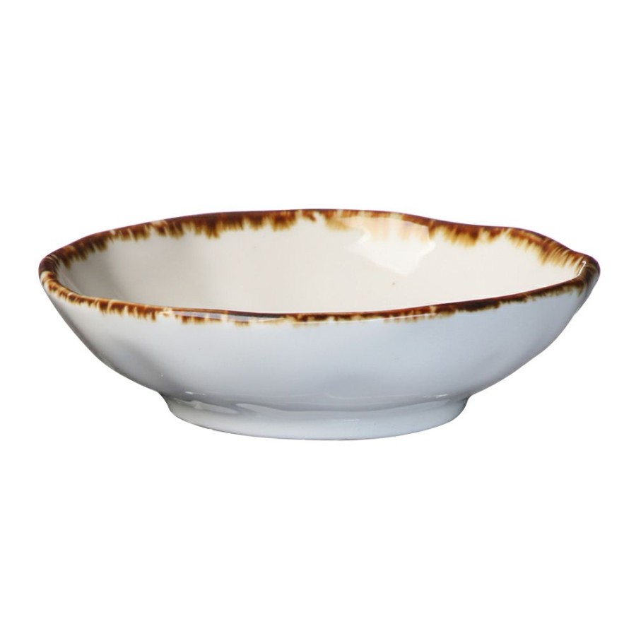 Dinnerware * | Simon Gault Organics Series Ii Ivory Dipping Dish 8.9Cm Attractive Model