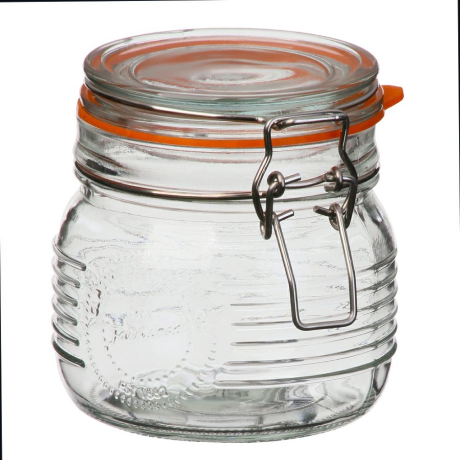 Kitchen * | Simon Gault Of Preserve S/S Clip Top Jar W/Silicon Ring 500 Sale Merchandise