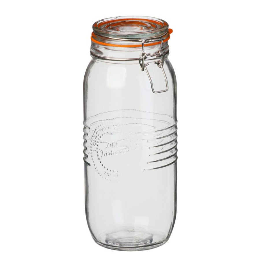 Kitchen * | Simon Gault Of Preserve S/S Clip Top Jar W/Silicon Ring 2L With Discount