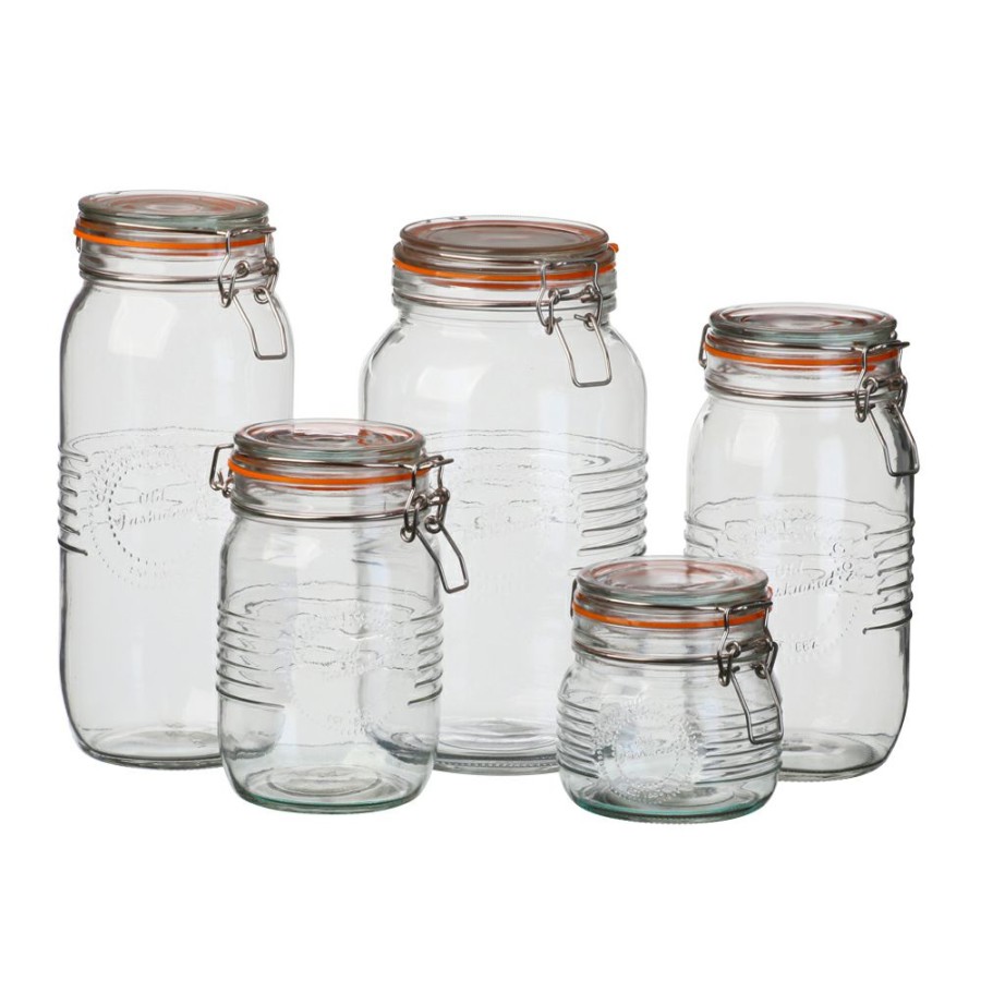 Kitchen * | Simon Gault Of Preserve S/S Clip Top Jar W/Silicon Ring 2L With Discount