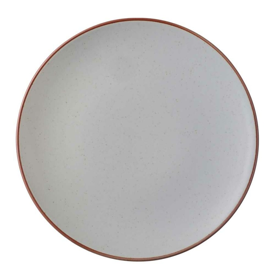 Dinnerware * | Simon Gault Metro Matte Grey Speckle Dinner Plate 27Cm New Models