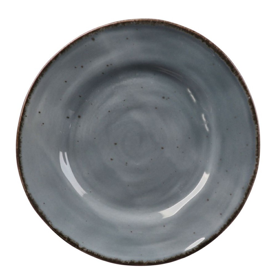 Dinnerware * | Simon Gault Organics Series Ii Blue Side Plate 17.8Cm Unique Style