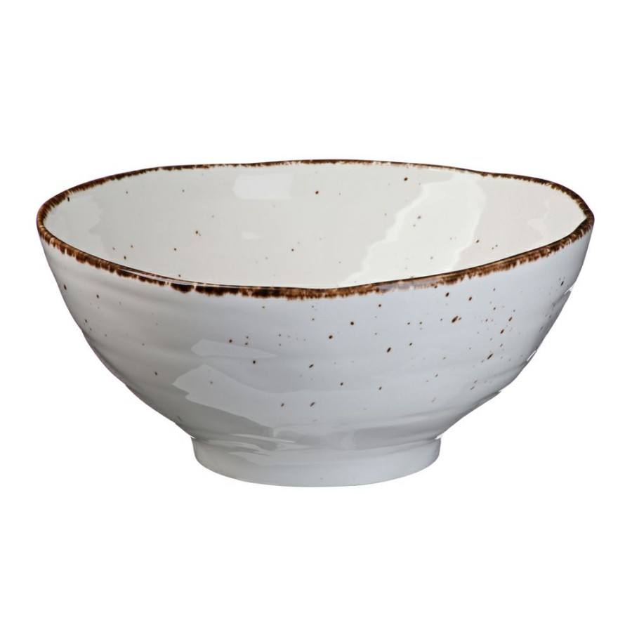 Dinnerware * | Simon Gault Organics Series Ii Ivory Salad Bowl 26.3Cm Glamor Model