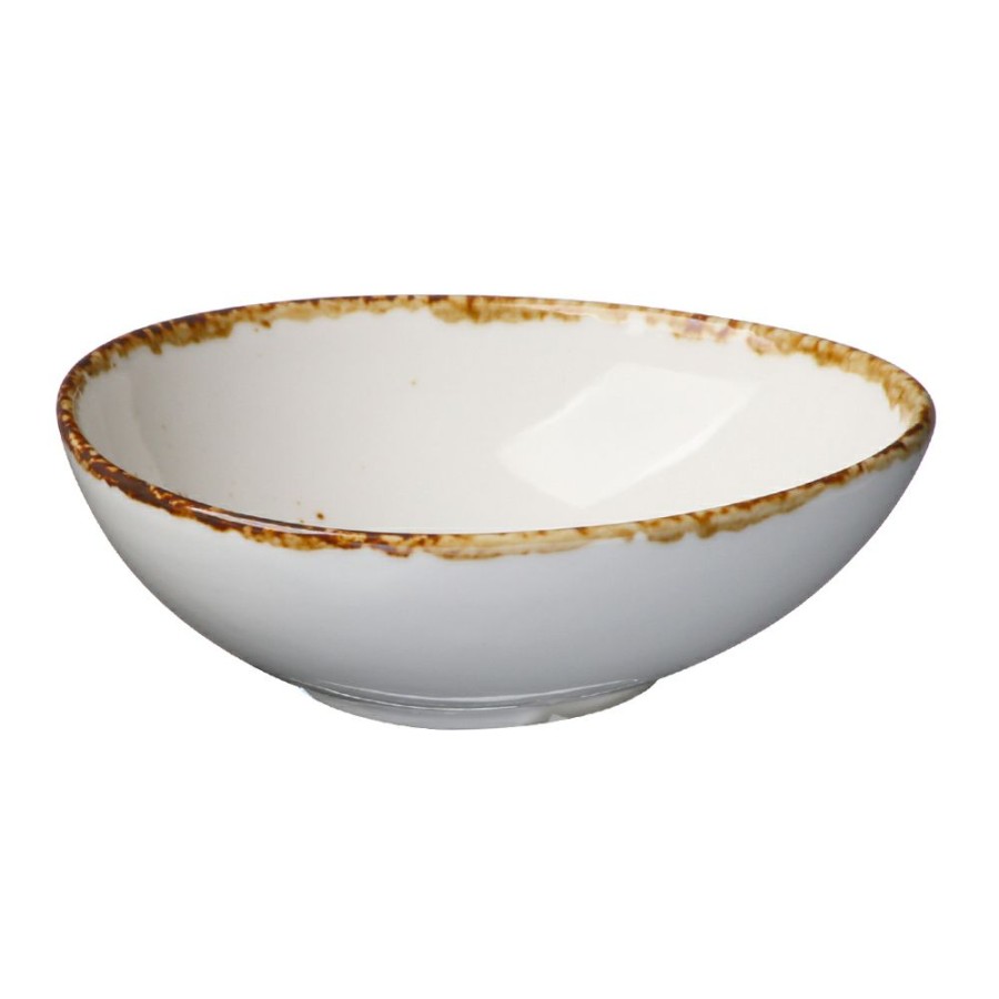 Dinnerware * | Simon Gault Cafe Series Speckle Bowl Cream 10Cm Sale Online