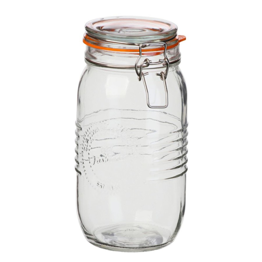 Kitchen * | Simon Gault Of Preserve S/S Clip Top Jar W/Silicon Ring 1.5 Latest Fashion