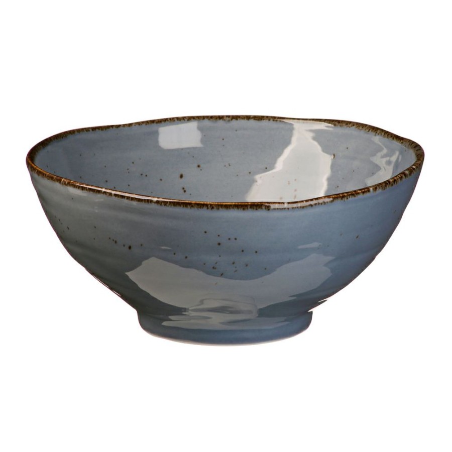 Dinnerware * | Simon Gault Organics Series Ii Blue Salad Bowl 26.3Cm Glamor Model