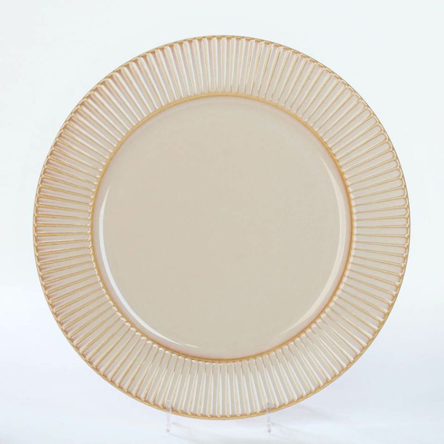 Dinnerware * | Simon Gault Imperial Light Brown Dinner Plate 27Cm Competitive Price