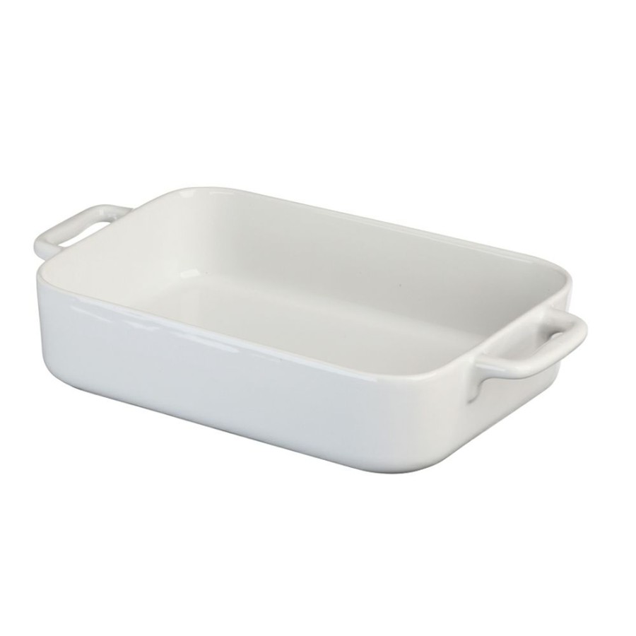 Bakeware * | Simon Gault Metro Rectangle Baker With Handles 33Cm Cheap Online